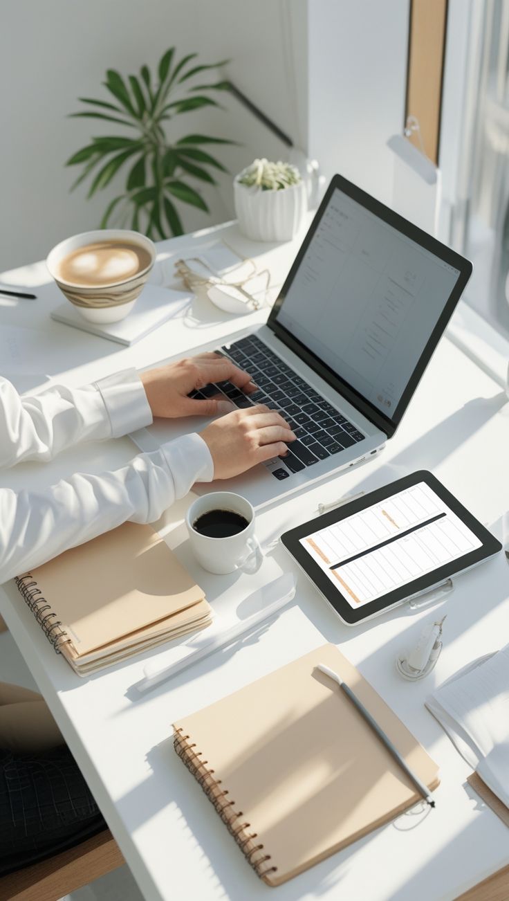 Abstrakte Blöcke, die Struktur und Ordnung symbolisieren